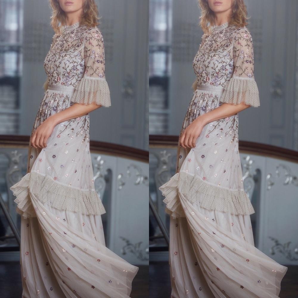Anthropologie x BHLDN Needle & Thread Jamila Dress - Picture 2 of 8